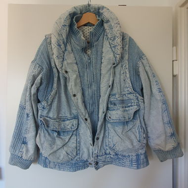 Giacca in denim anni '80