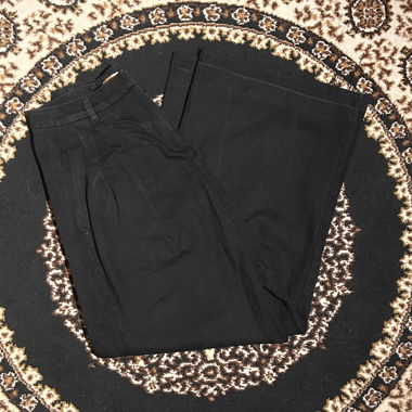Wide black trousers K&R London