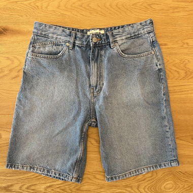 Shorts in denim PULL&BEAR - denim blu