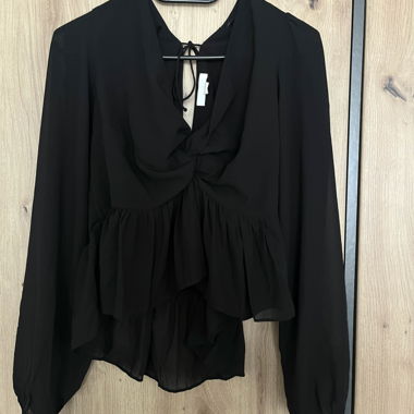 Cropped Blouse black
