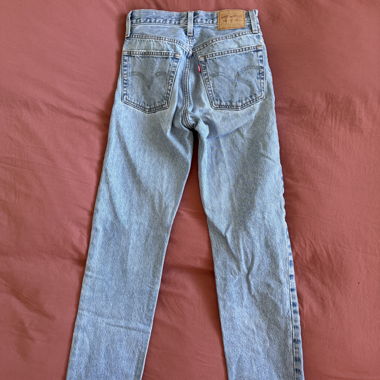 Jeans Levi's 501 bleu clair Droit