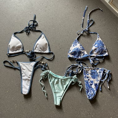Blue Bikini Set