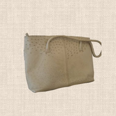 Nakara Straußenledertasche