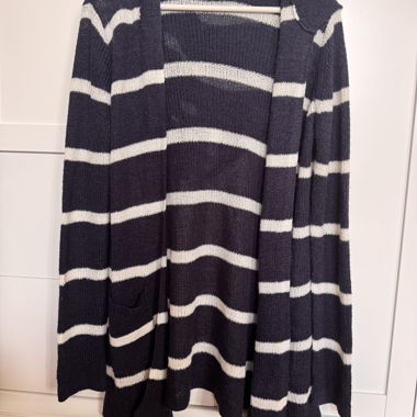 Cardigan a righe
