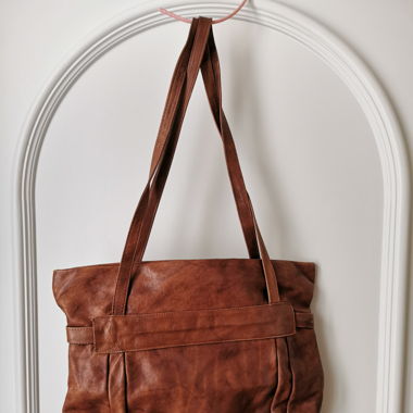 Ledertasche braun 
