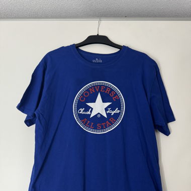 Converse All Star T-Shirt – Blau mit Logo!