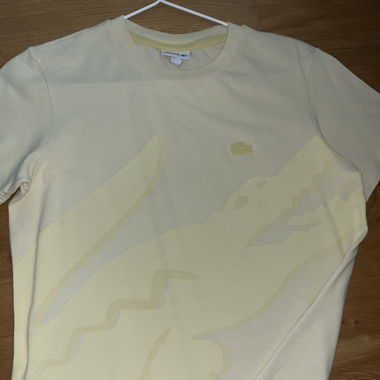 t shirt lacoste jaune enfant 