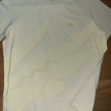 t shirt lacoste jaune enfant 