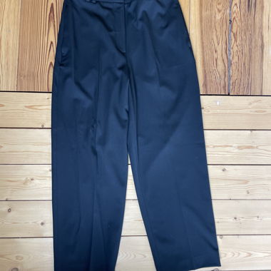 Black suit trousers