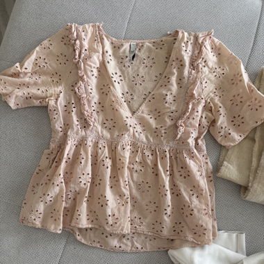 Top rose clair Zara