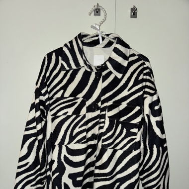CHEMISE / JACKET MOTIFS ZEBRÉ 