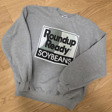 Felpa JERZEES Roundup Ready grigia