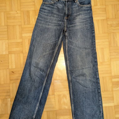 NEW! Mango Jeans Straight Wide Leg