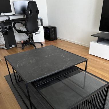 Lot de 2 tables basses Moderne
