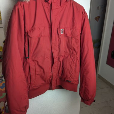 Fjällräven Winter Jacket, Red, Fur Hood  XL, Polar