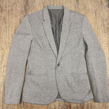 Grey Jersey Blazer