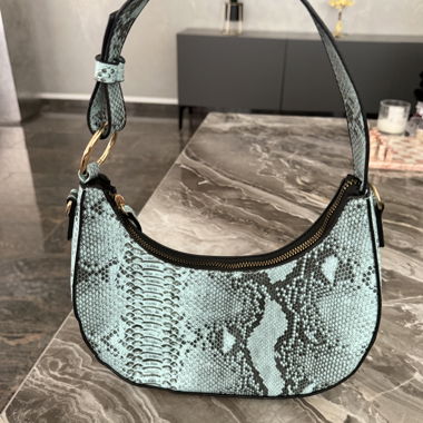 Sac à bandoulière à motif serpent