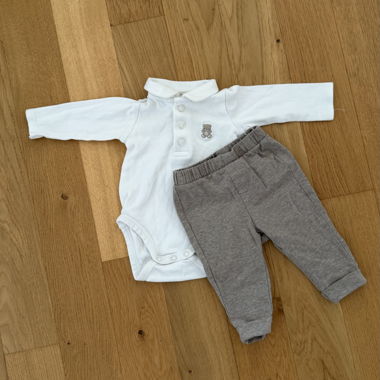 Baby-Set mit Body und Hose