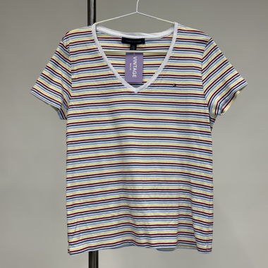 Tommy Hilfiger gestreiftes T-Shirt