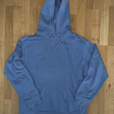 Felpa con cappuccio blu