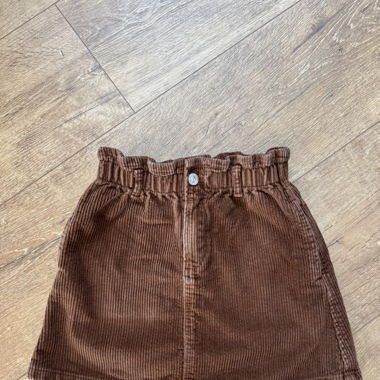Corduroy brown skirt 