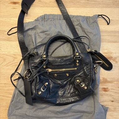 Balenciga Classic Mini City Leather Bag
