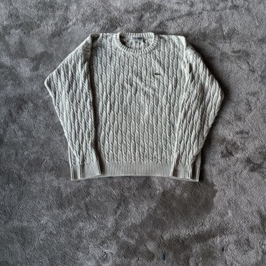 Maglione Lacoste vintage bianco