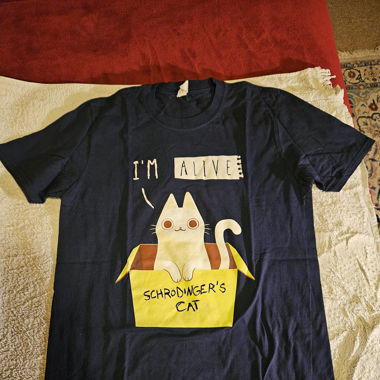 T-shirt Schrödinger