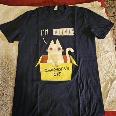 T-shirt Schrödinger