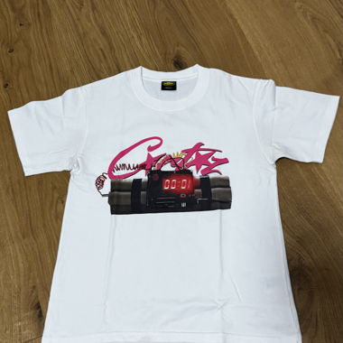 T-shirt Weisses Corteiz No time 4 luv