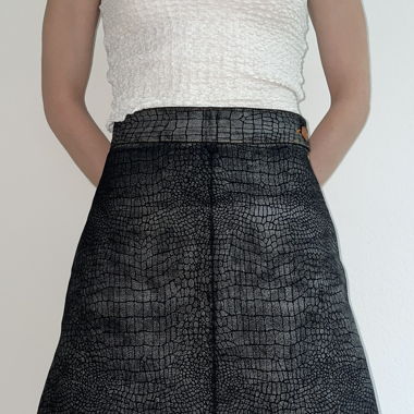 Gaultier Jeans Vintage 90s Denim Skirt Size XS