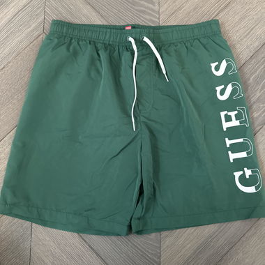Short de bain GUESS vert