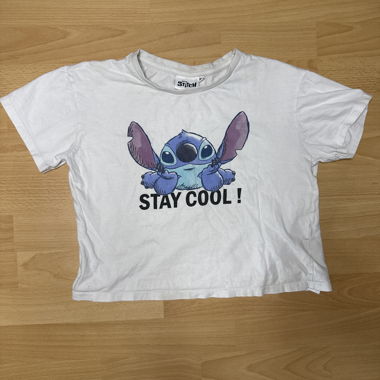 T-shirt bianca Stitch "Stay Cool" 12 anni