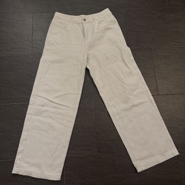 Pantalon casual blanc