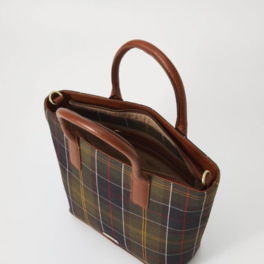 BARBOUR - BIRCH TARTAN TOTE BAG (NEW)