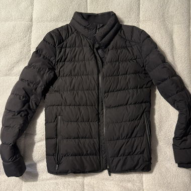 ZARA MAN schwarze Steppjacke M