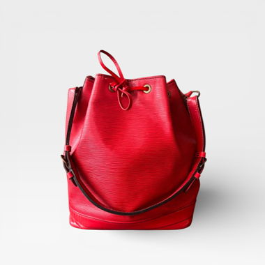 100% Original LOUIS VUITTON Grand Noé Rot