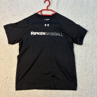 T-shirt Under Armour Ripken Baseball noir