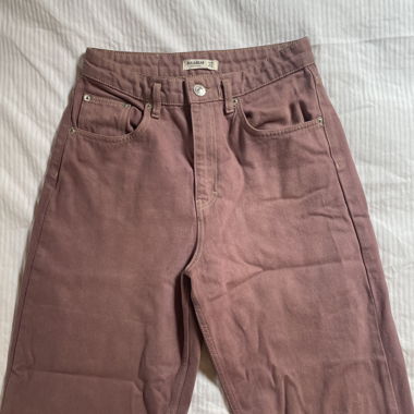 Jeans baggy rose Pull&Bear