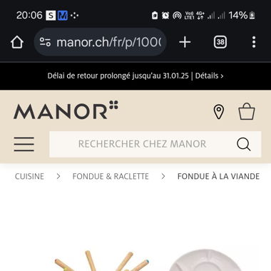 Vend set fondu chinoise 