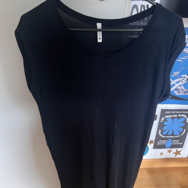 Black Chicorée long T Shirt