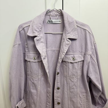 Jeansjacke im used-look