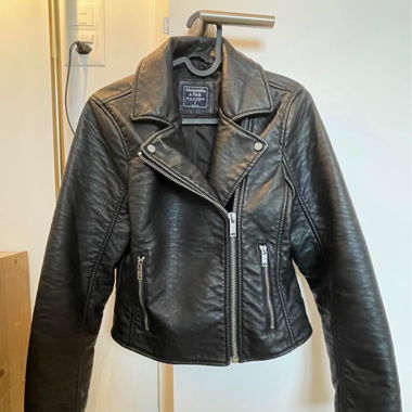 Abercrombie & Fitch Vegan Leather Jacket