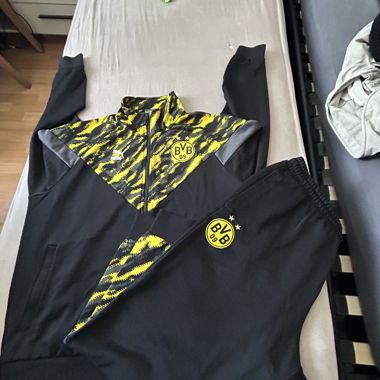 Tuta PUMA BVB Borussia Dortmund nera/gialla XL