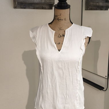 Top H&M bianco Gr. 36