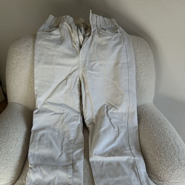 jeans couleur blanc crème