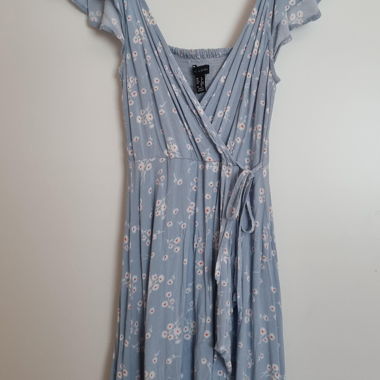 Floral Wrap Dress