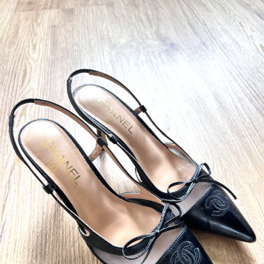 Designer Sling Pumps, Grösse 40 Sehr Elegant!