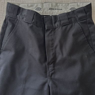 Pantaloni in tessuto Dickies neri