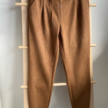 Pantalone effetto velluto a coste